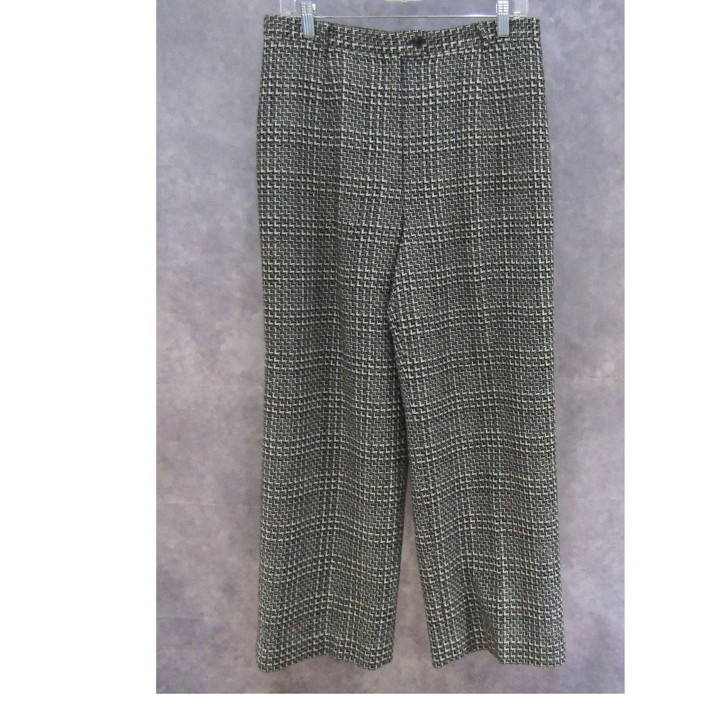 Talbots Petites Wool Dress Pants Woven Size 12